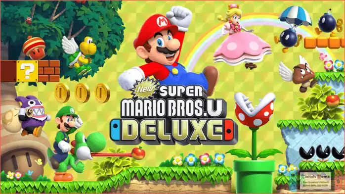 New Super Mario Bros U Deluxe Rom Nintendo Switch NSP